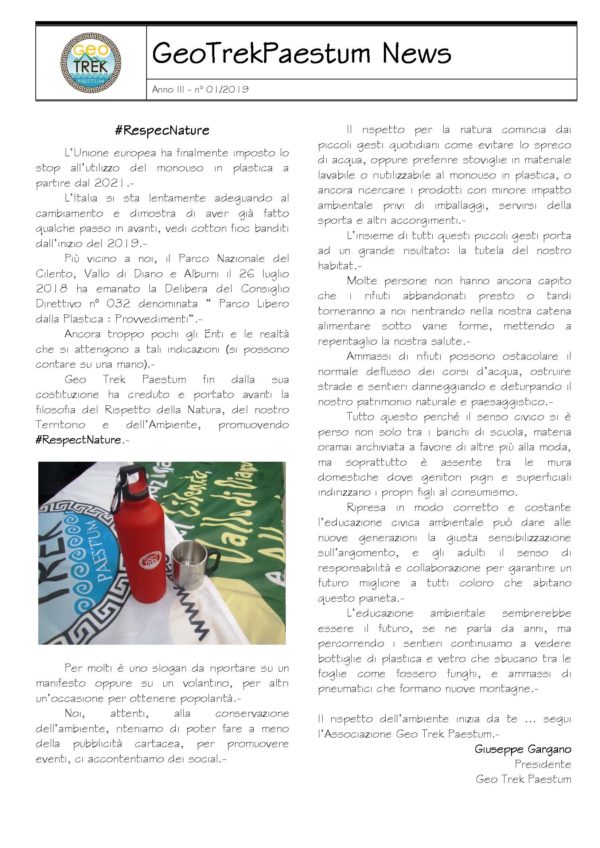 III - 01 - Plastic Free