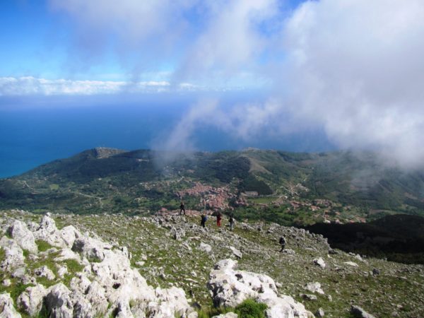la discesa verso San Giovanni a Piro