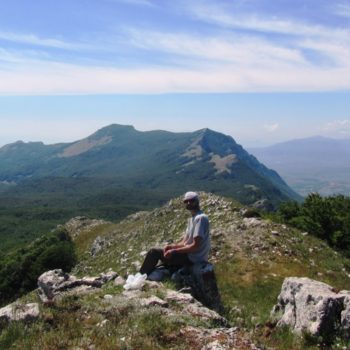 in cima ... meditando