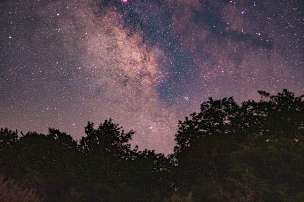 Osservando il cielo - via Lattea vista da Corleto Monforte - foto realizzata da Edmondo Giuliano